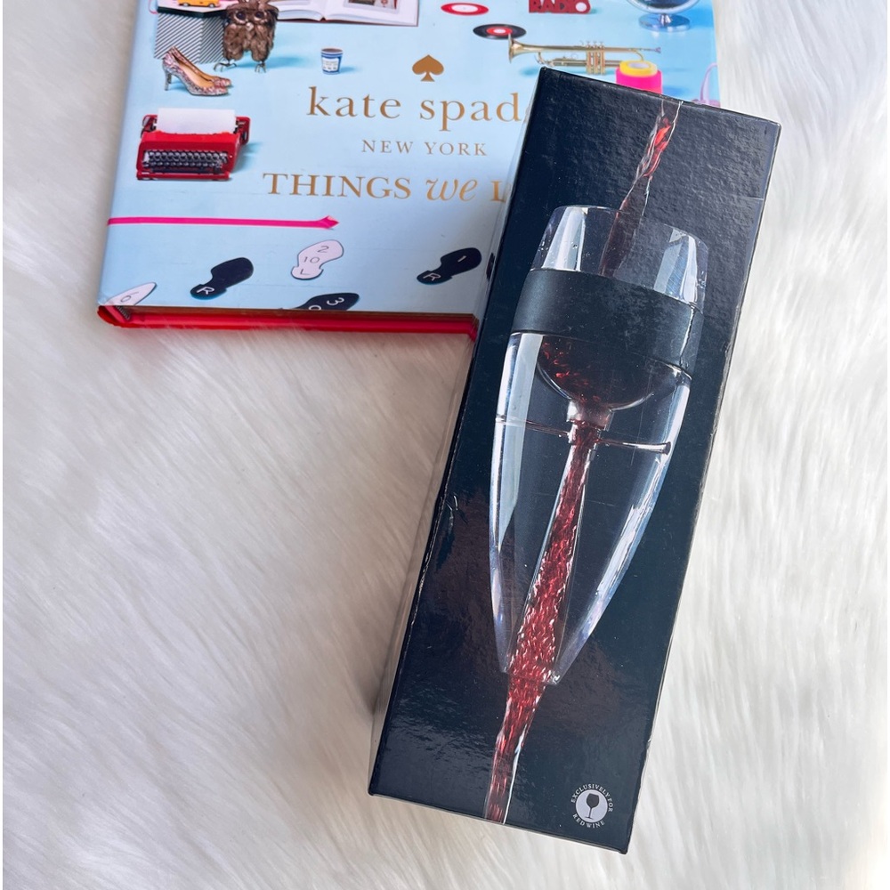NWT Decanter; Alchemi by Viski Adjustable Wine Aerator with Stand